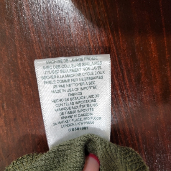 NWOT We The Free People Tank Top SZ Small Oversized - Picture 8 of 8